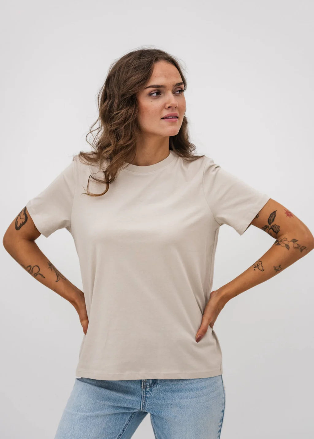 PCRIA T-Shirt - Silver Gray